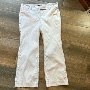 White House black Market Legacy Modern Boot striped pants size 14 Short